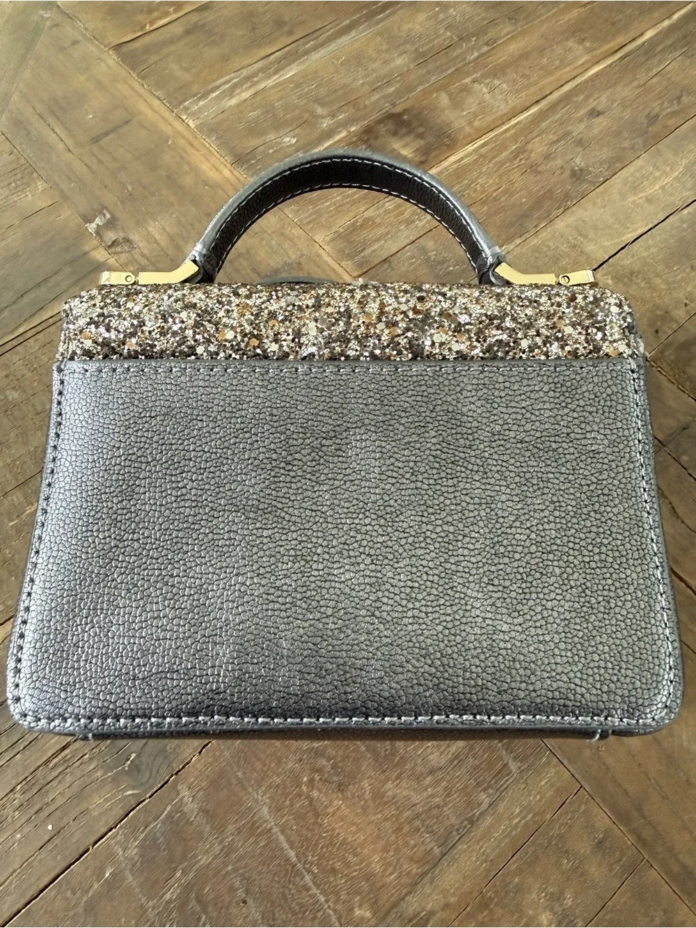 Kate Spade Laurel Way Maisie Gunmetal Crossbody Bag